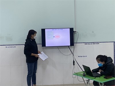  ngày 7/01/2022,Trường Mầm non Kim Lan tổ chức tập huấn nâng cao trình độ chuyên môn cho giáo viên