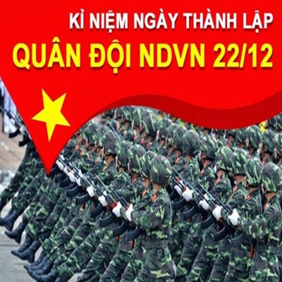 22-12-1944: Thành lập quân đội nhân dân Việt Nam, ngày quốc phòng toàn dân.