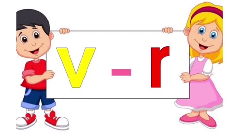 Trò chơi chữ cái: V, r