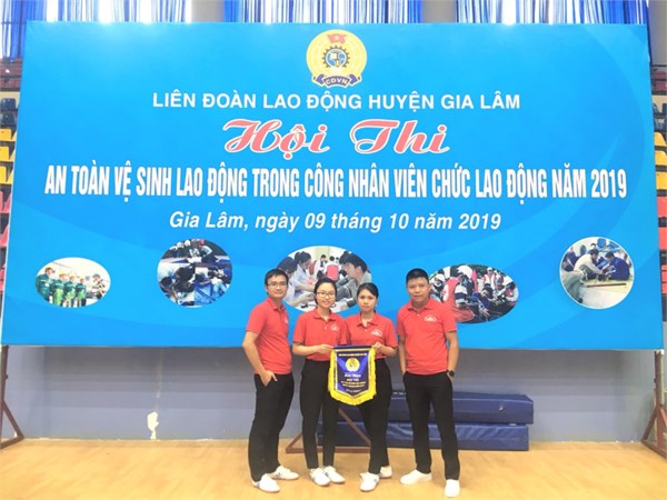 Công đoàn trường THCS Cao Bá Quát tham gia cuộc thi AN TOÀN VỆ SINH LAO ĐỘNG NĂM 2019