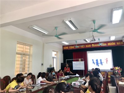 Chuyên đề “Phương pháp xây dựng mục tiêu bài học, tổ chức hoạt động trong dạy học phát triển năng lực” của trường THCS Cao Bá Quát