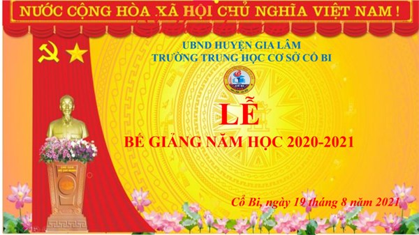 THCS Cổ Bi - Gia Lâm - Hà Nội|Tổng kết năm học 2020-2021