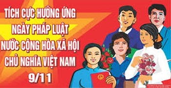 Chương trình giới thiệu sách hưởng ứng ngày pháp luật Việt Nam