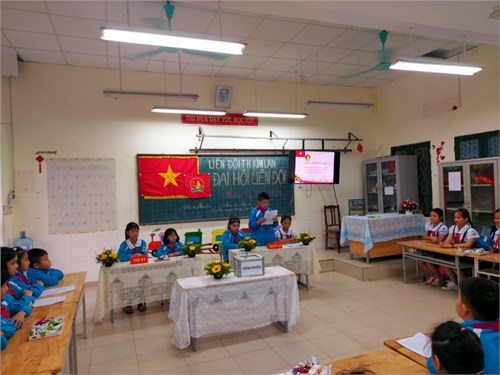 Ngày 15 tháng 10 năm 2020 Liên Đội Trường Tiểu học Kim Lan tổ chức Đại hội Liên đội nhiệm kỳ 2020-2021