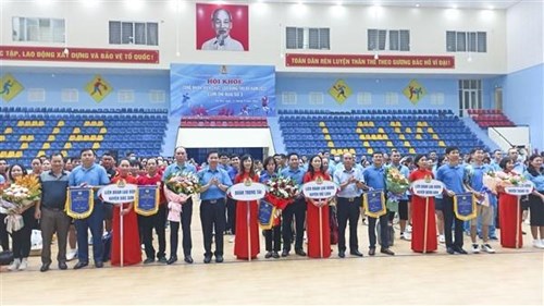 Hội khỏe công nhân, viên chức lao động Cụm thi đua số 3 Liên đoàn lao động Thành phố Hà Nội thành công tốt đẹp 